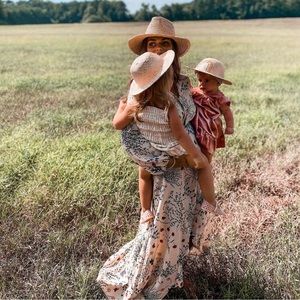 American Threads wrap dress